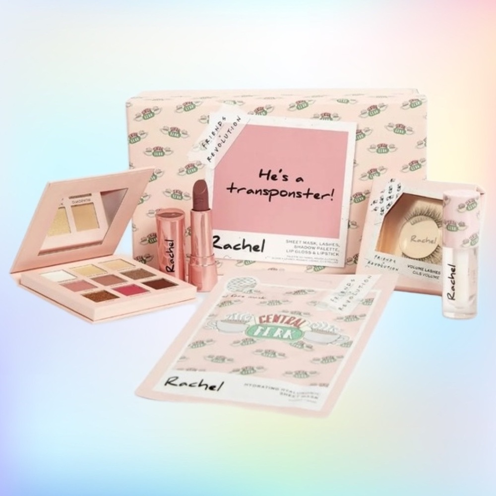 Revolution X Friends Rachel Bundle (Mask, Palette, Lipgloss, Lipstick & Lashes)